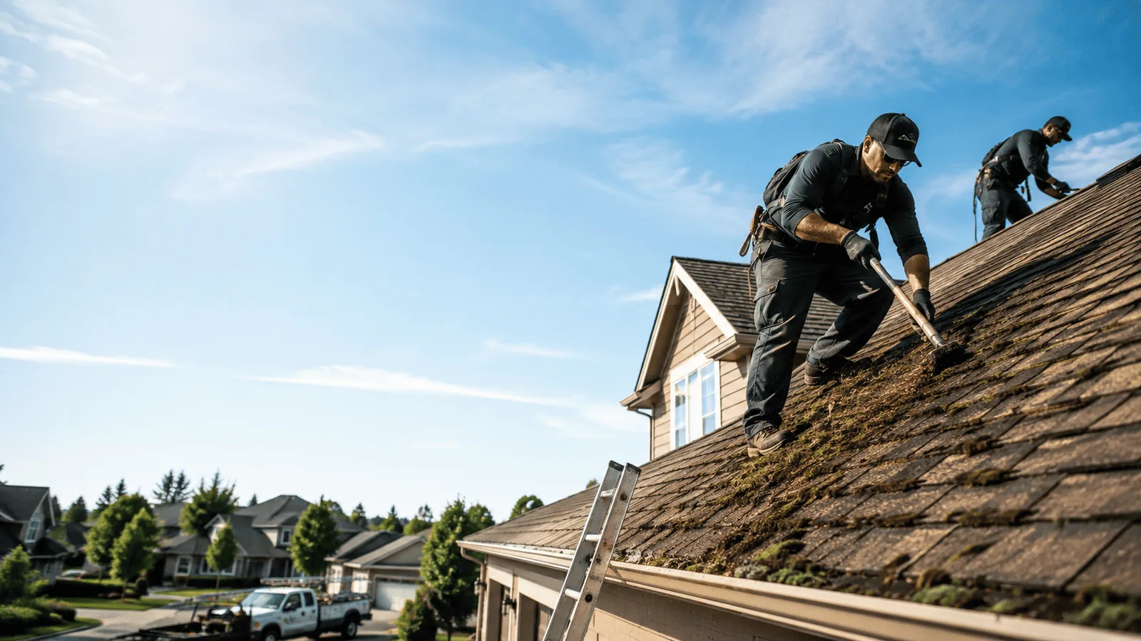 Roof Moss Removal in Paris, TN near me